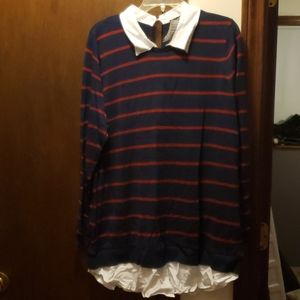 Torrid striped sweater